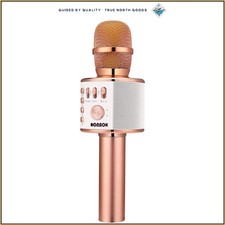 Wireless Bluetooth Karaoke Microphone with Speaker for Home Parties and Events