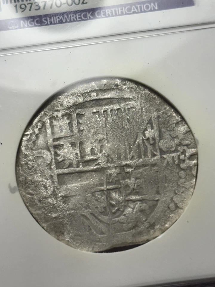 1591-1613 Bolivia 8 Reales Sao Jose Shipwreck Recovery NGC Certified - Image 2 of 3