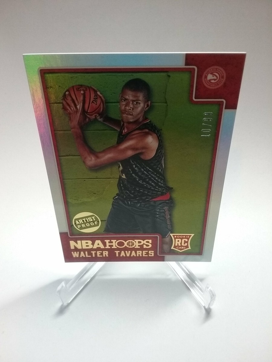Walter Tavares Hawks 2015-16 Hoops Artist Proof RC #262 10/99
