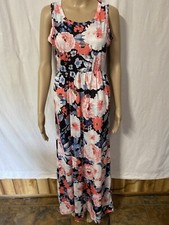 Floral Tank Maxi Dress Size S with Pockets NWOT