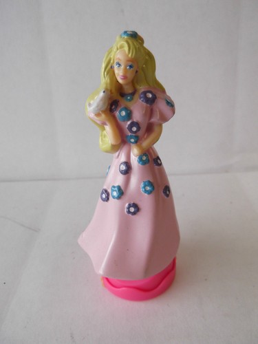 MATTEL INC. BARBIE STAMPER TARA GIOCATTOLO 1998 BARBIE CON UCCELLINO IN VESTITO - Foto 1 di 2