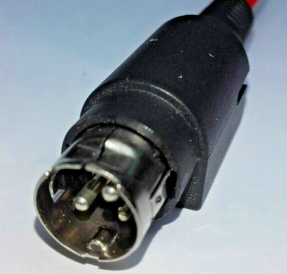 Avtex TV 12V power Lead 3 pin to 2 flat pin plug L186DRS/L187DRS