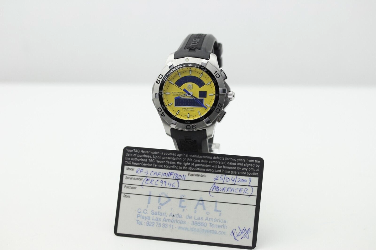 Heuer Aquaracer Tag Heuer Seriennummer PrÃ¼fen New Formula