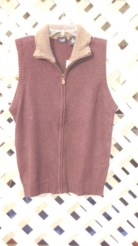 Haggar Full Zipper/Sleeveless Vest/Sweater........M - Picture 4 of 6