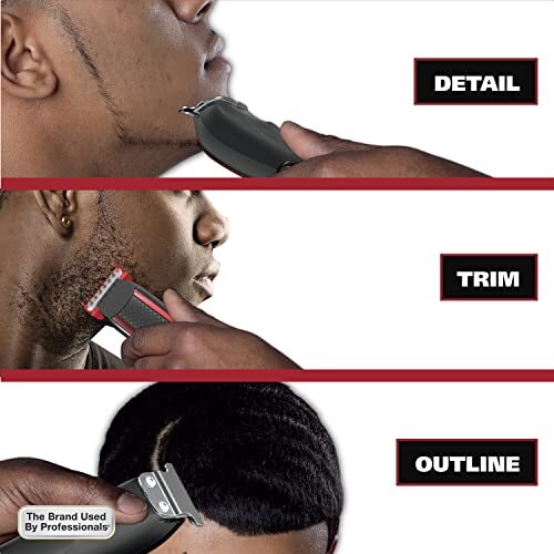 Wahl Edge Pro Bump Free Corded Beard Trimmer for Men Touch Up Trimmer & Groom... - Picture 7 of 7