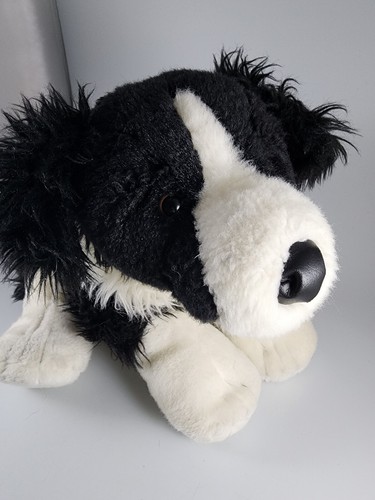 Border Collie Build A Bear Promise Pets schwarz-weiß Hund Welpe Stofftier - Bild 2 von 10