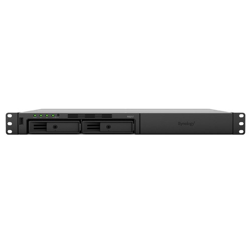 Synology RackStation RS217 2-Bay 2.5" NAS/ 512MB SDRAM/ 2 x 500GB/ 3 Yr Wty - Foto 1 di 3