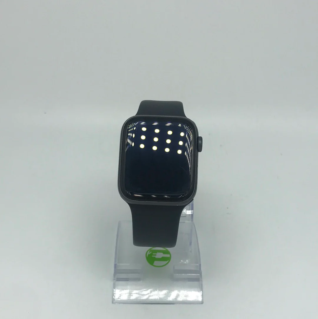 GPS Only Apple Watch SE 2nd Gen 44MM Space Black Aluminum Rubber Sport