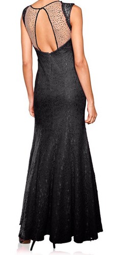 "ASHLEY BROOKE EVENT" Abendkleid mit Spitze romantisch in schwarz Gr. 38 Neu - Bild 7 von 7
