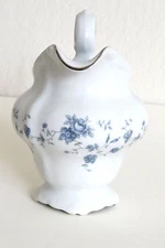 Blue Garland Floral Creamer by Johann Haviland Small Gravy Pitcher  Vintage