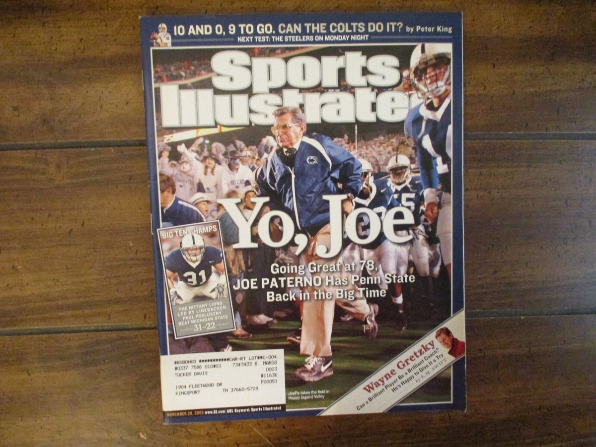 2005 SPORTS ILLUSTRATED Mag(JIMMY CLAUSEN/PAUL POSLUSZNY