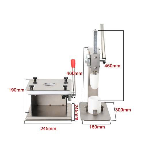 Zuhause Gedämpfte Brötchen Maschine Manuell Gedämpfte Gefüllte Brötchen Maschine Baozi Forming Maker - Bild 3 von 18