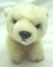 AURORA Miyoni SOFT POLAR BEAR 8" Plush Stuffed Animal Toy