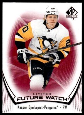 2021-22 Limited Future Watch Kasper Bjorkqvist Rookie Pittsburgh Penguins #196