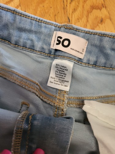 Girls Jean Shorts Size 12 - Picture 8 of 9