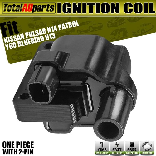 Ignition Coil for Nissan Pulsar N14 Patrol Y60 GQ Bluebird GA16DE TB42E KA24DE eBay