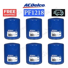 ACDelco Oil Filter GM Original Equipment PF1218 (6 Pack) FREE SHIPPING