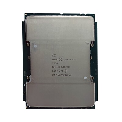 HPe SR2MD Intel Xeon Phi 7250 68 Core 1.4GHz 34MB Cache CPU