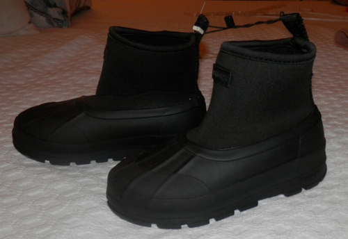 Nuevo Tretorn x Zara Negro Niños Lluvia Nieve Botines Talla 12.5 EU 30 $130 - Imagen 2 de 6