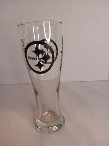 Pittsburgh Steelers Pilsener Beer Glass Pewter Super Bowl Champions NFL - Picture 3 of 4