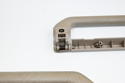 ⭐ 89-95 Bmw E34 5 Series Front & Rear Upper Roof Grab Handle Beige Unit Set Oem - Picture 15 of 21