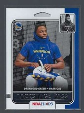 2019-20 Panini Hoops Back Stage Pass #1 Draymond Green Golden State Warriors