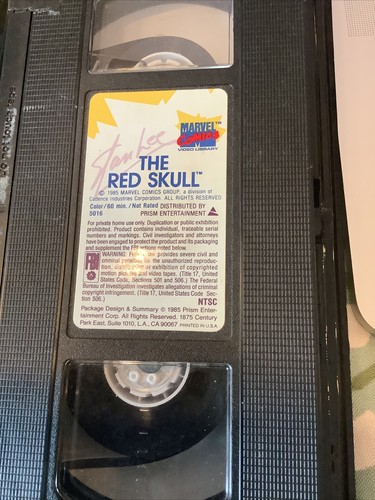"THE RED SKULL" Marvel Comics Video Volume - Picture 3 of 3