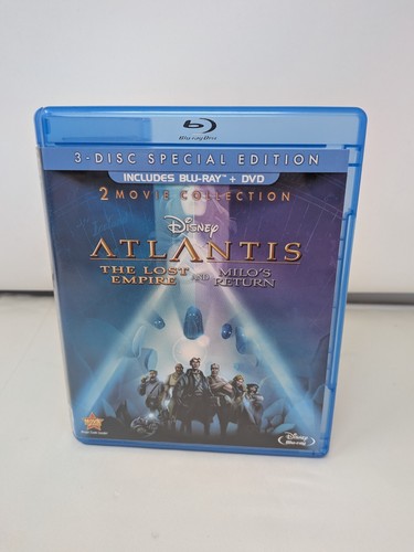 DVD ONLY Disney’s Atlantis: the Lost Empire & Milo’s Return DVD ONLY DVD ONLY