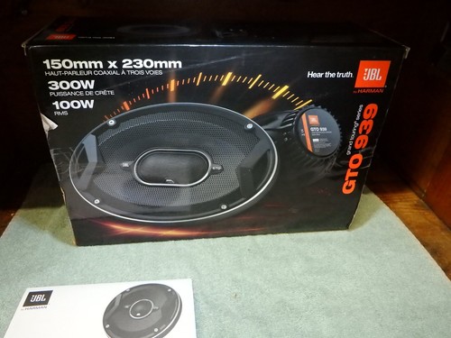 JBL GTO939 Series 6x9" 300 W 3 Way Black Car Coaxial Audio Speakers Stereo - Picture 18 of 20