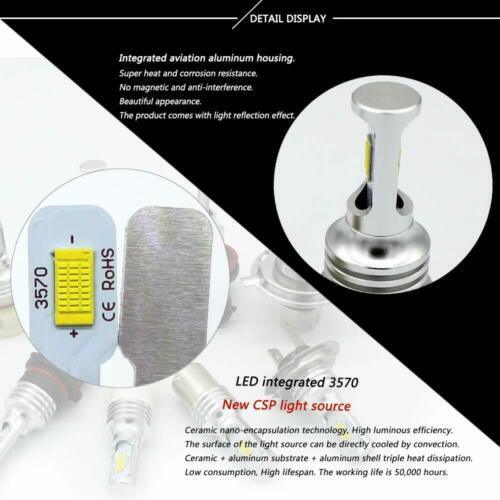 For Vauxhall Insignia LED Headlight Bulb HB4 9006 Xenon HID Conversion Kit - Picture 9 of 12