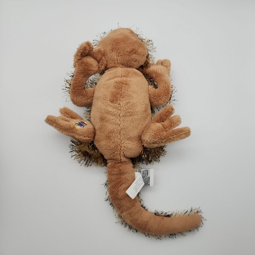 GANZ Webkinz Leopard Lizard Plush Stuffed Animal HM198 Brown Spots 9" No Code - Picture 6 of 10