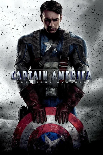 2011 Captain America The First Avenger Movie Poster Print Chris Evans Marvel 🍿