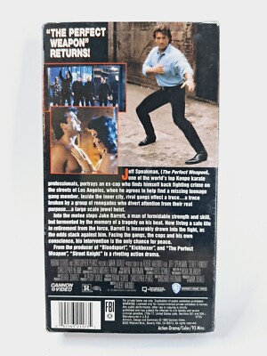 Street Knight (1993) VHS - Jeff Speakman - Martial Arts