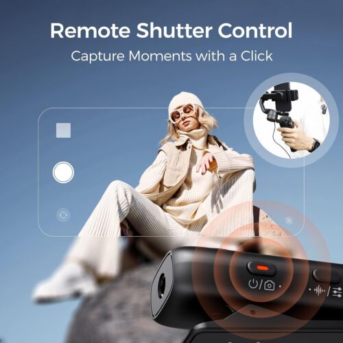 Hohem MIC-01 Wireless Lavalier Microphone 2 Transmitters 1 Receiver for Android - Picture 7 of 9