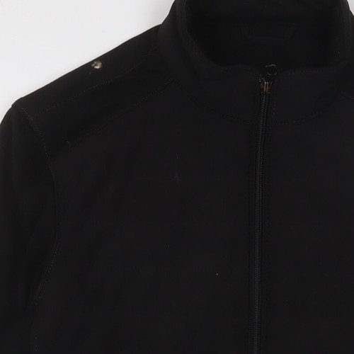 Chaqueta negra Zara para hombre talla M con cremallera - Imagen 5 de 10