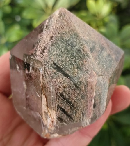 298g NATURAL CLEAR GHOST CRYSTAL QUARTZ CRYSTAL POINT HEALING 1 - Imagen 7 de 12