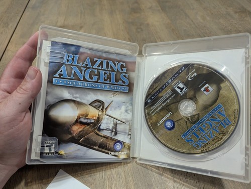 Sony PlayStation 3, Blazing Angels Squadrons of WWII w/ Manual, 2006 VIDEO GAME - Picture 3 of 4