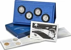 50th Anniversary Kennedy P D S W Half Dollar 2014 (( 90% Silver 4 Coin Box Set))