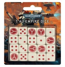 TAU EMPIRE DICE T'AU 40K WARHAMMER 40,000 D6 NEW