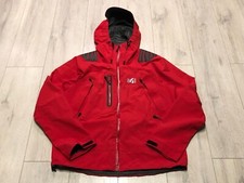 Womens Millet Goretex Mountain Waterproof Outdoor Red Jacket Size L 12-14 Great