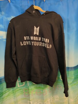 BTS WORLD TOUR LOVE YOURSELF フーディ BTS WORLD TOUR LOVE YOURSELF in Seoul OFFICIAL MD Hoodie 2TYPE