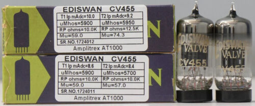 CV455 ECC81 Ediswan Made in England Verstärker getestet 1MP #1724011 1724012 - Bild 2 von 8