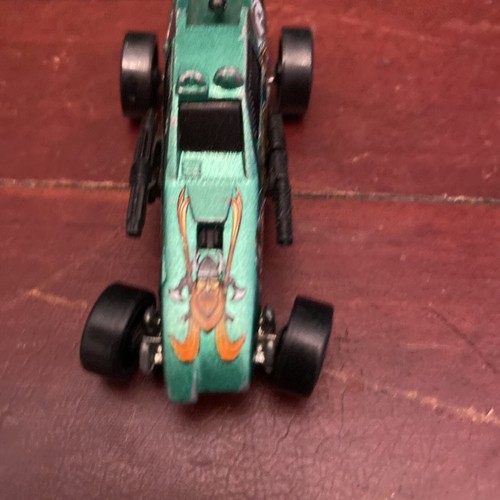 Vintage Hot Wheels 1982 Viking Enforcer W/Guns Diecast Green Dragster Thailand - Picture 5 of 24
