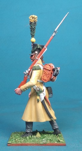 Infantería Francesa Desmontada en Abrigos, Metal Blanco 60 mm 1/30 Figura Kit - Imagen 144 de 155