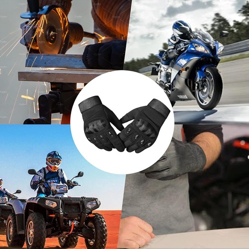 Motorcycle Gloves FullFinger Touchscreen Sports Gloves Riding ProtectionGloves L - Picture 6 of 13