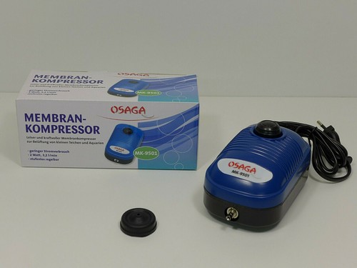 Osaga MK 9501 , 9502 , 9510 Teich Belüfter Pumpe Sauerstoffpumpe Ersatz-Membran - Bild 11 von 24
