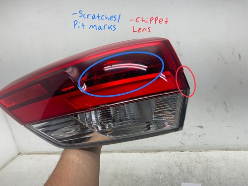 *DAÑADO* 2017 2018 2019 Toyota Highlander conductor lado izquierdo LED luz trasera OEM - Imagen 10 de 12