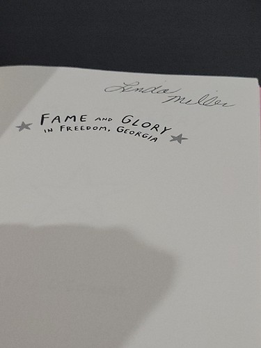 Fame and Glory in Freedom, Georgia - Hardcover By OConnor, Barbara - GOOD - Picture 4 of 5