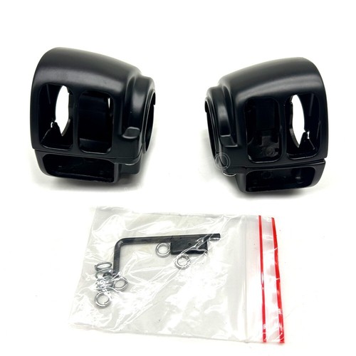 Brand new Black Switch Housing Cover Fit For Harley Sportster V-Rod Softail Dyna - Picture 5 of 5