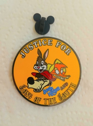 RARE Disney Park Splash Mountain “Justice For Song Of The South” Pin